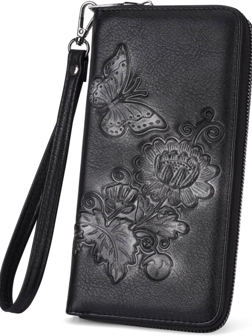 Stylish RFID Women's Wallet with Multi Card Slots & Large Capacity Clutch